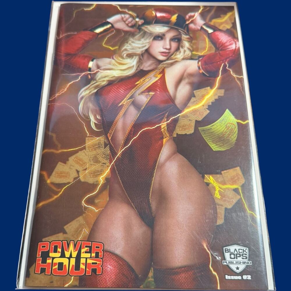 Power Hour #2 Black Ops Publishing Variant Cover Comic Book Modern Age